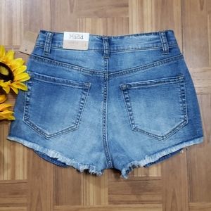 MUDD high rise shortie shorts